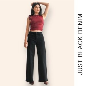 Just Black Denim Jeans, Size 27, MSRP $128